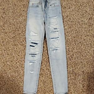 AE Hi-rise Jegging Size 0-Short